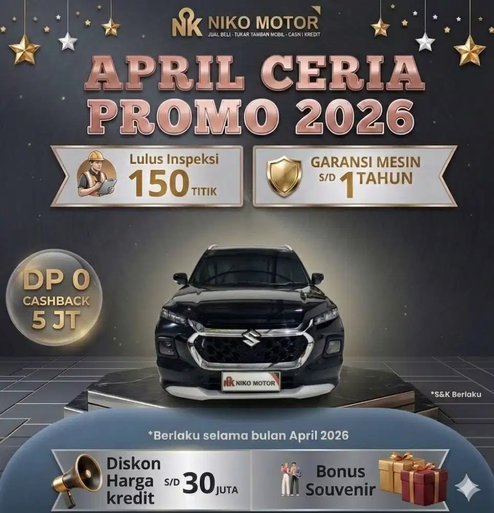 (ISTIMEWA) GRAND VITARA GX HYBRID PANORAMIC 2024 AT :2023|2025