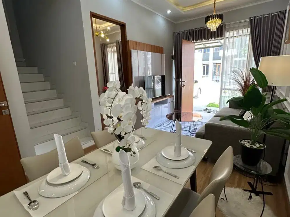 Rumah Mewah Full Furnished di Cherry Field Bojongsoang - Siap Huni!