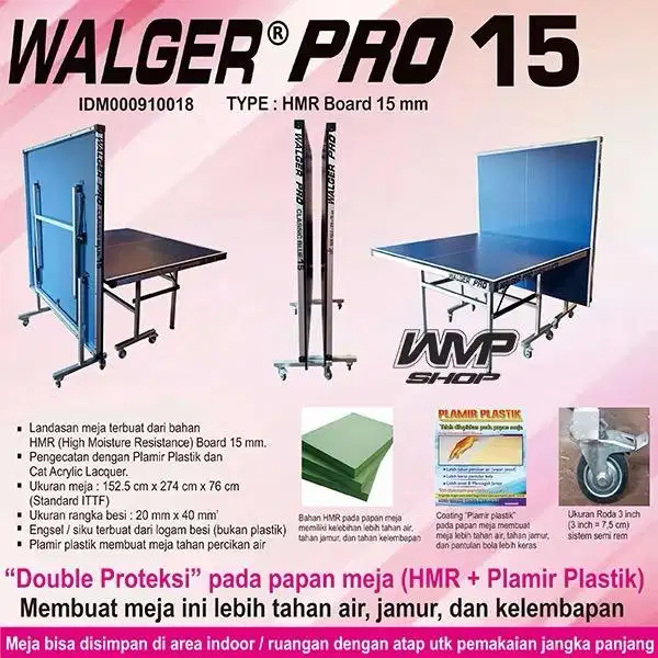 MEJA PINGPONG TIANG NET BET BOLA