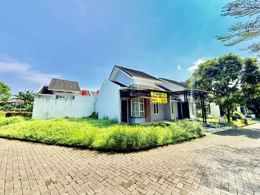 Murah! Rumah Hook Dibawah Harga Pasar 1 Menit Exit Tol Sentul City, Bogor