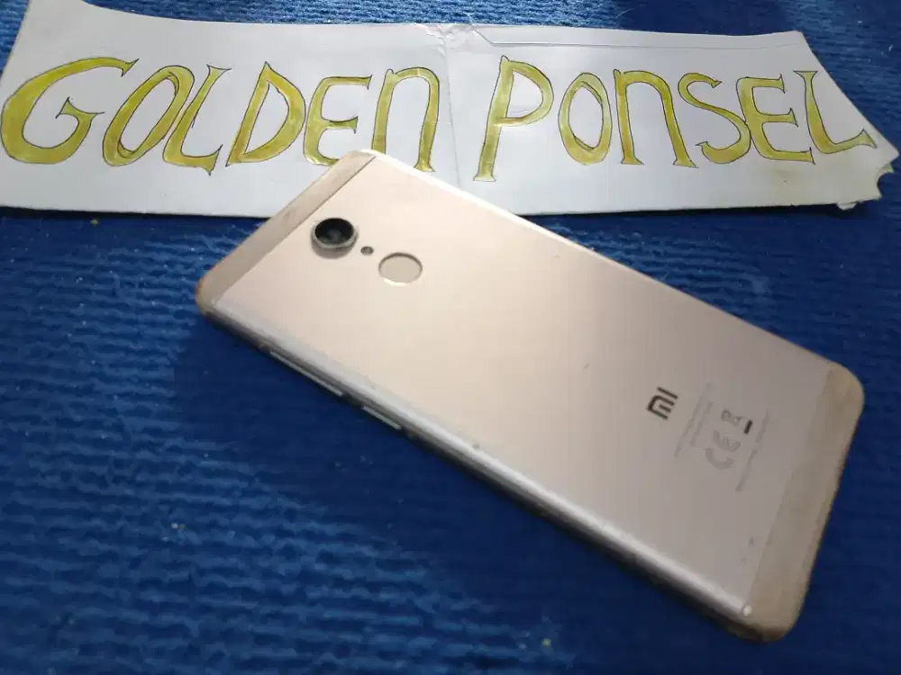 Xiaomi 5 Finger(16Gb/Ram 2Gb)Fingerprint.ORi.Golden Ponsel