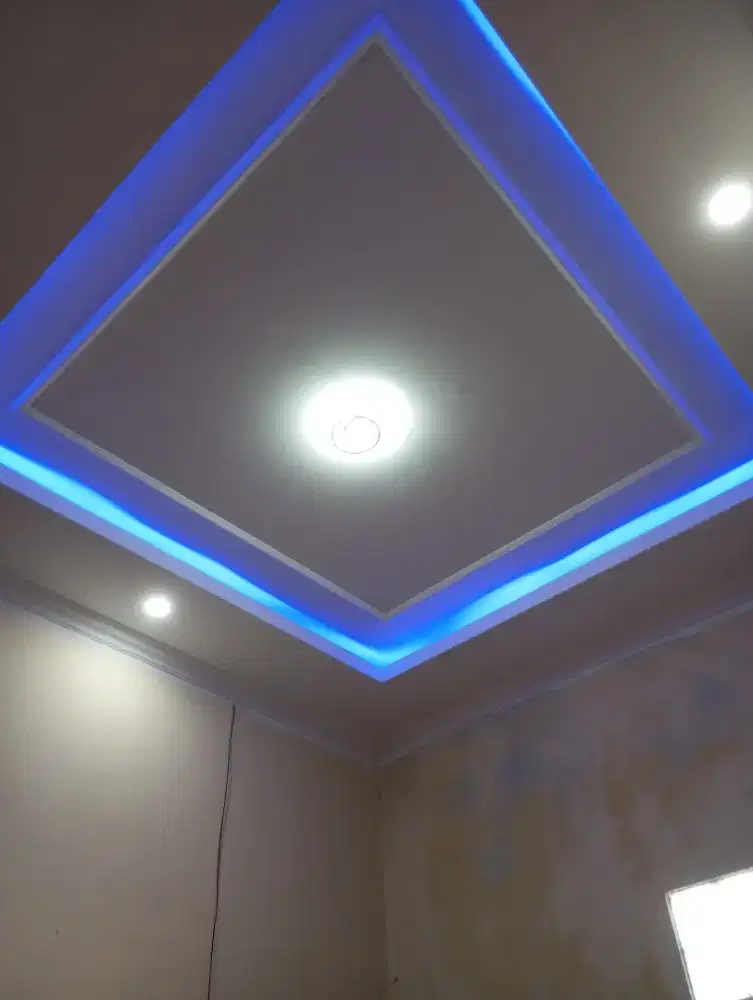 Plafon gypsum minimalis