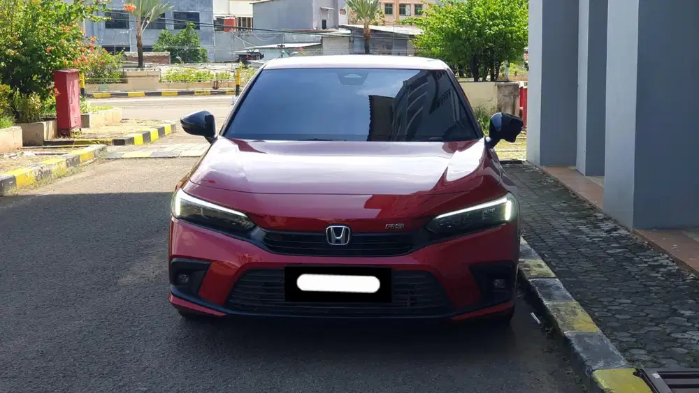 Km 8 ribu honda civic rs turbo sedan sensing 2023 merah