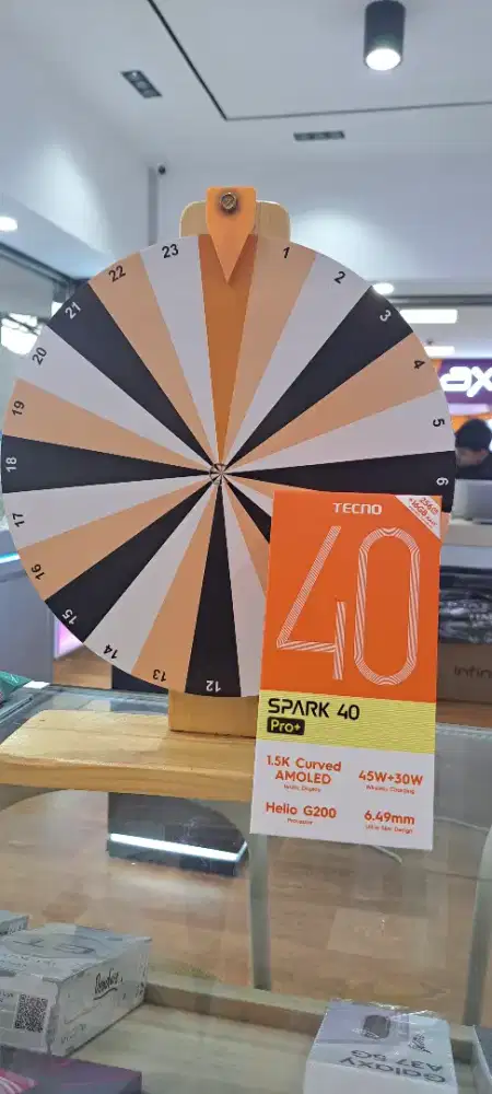 Ready Tecno Spark 40+ 8/128GB & 8/256GB Garansi Resmi