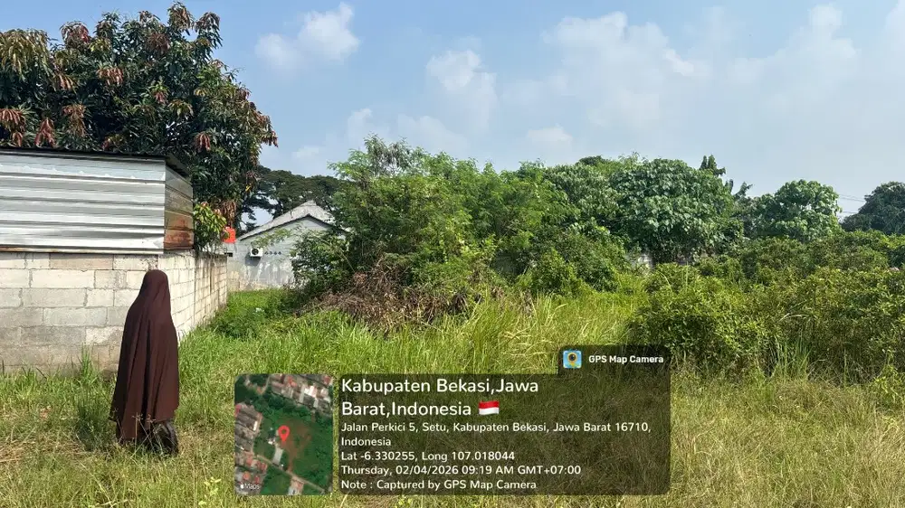 Dijual Tanah Kavling di Burangkeng