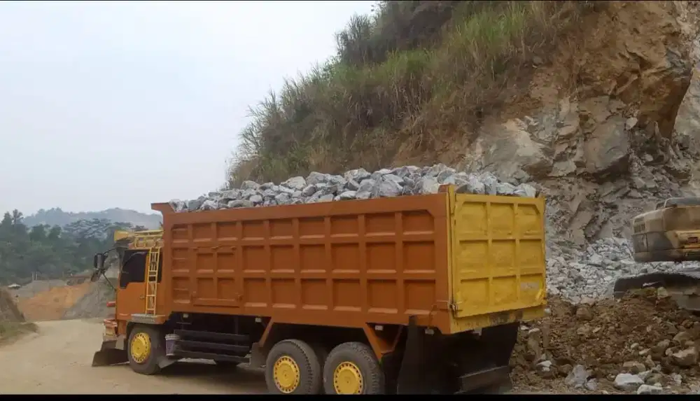 Pasir cilegon batu belah sirdam limestone Abu batu