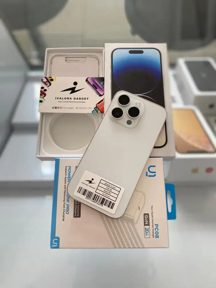 iPhone 14 Pro 128GB Beacukai Silver