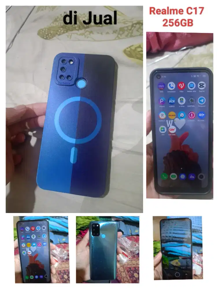 Hp realme C17 RAM 256Gb