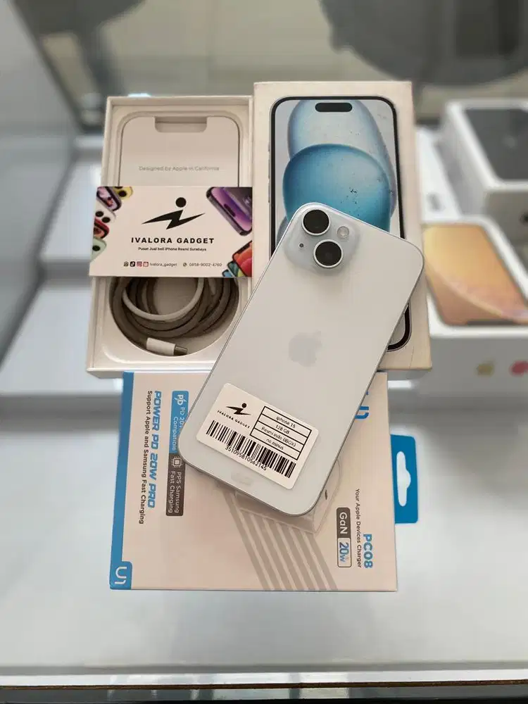 iPhone 15 128GB iBox Blue