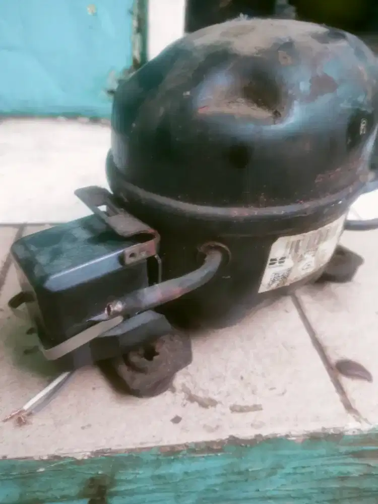 Kompresor kulkas 1 pintu copotan tinggal pasang