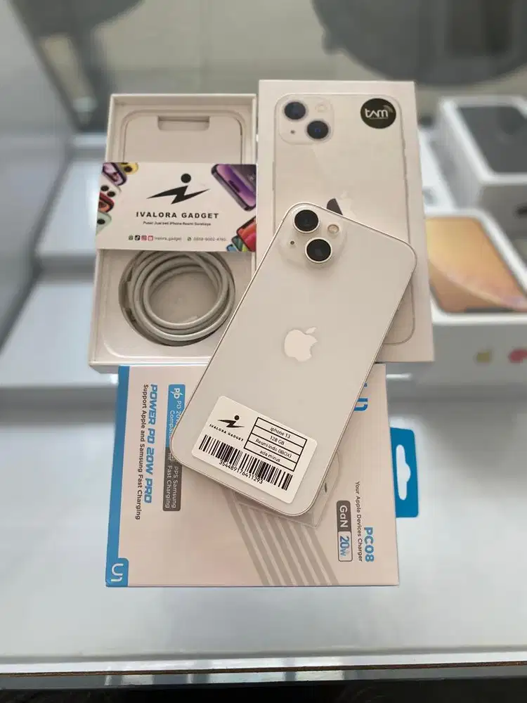 iPhone 13 128GB iBox White