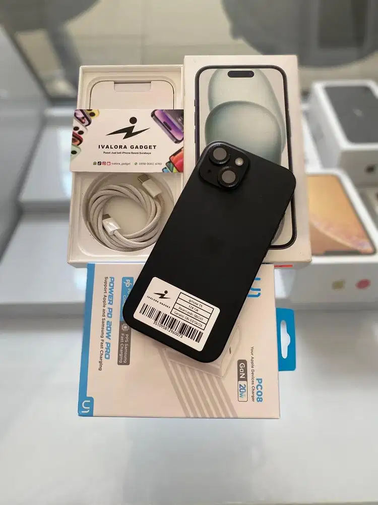 iPhone 15 128GB iBox Black