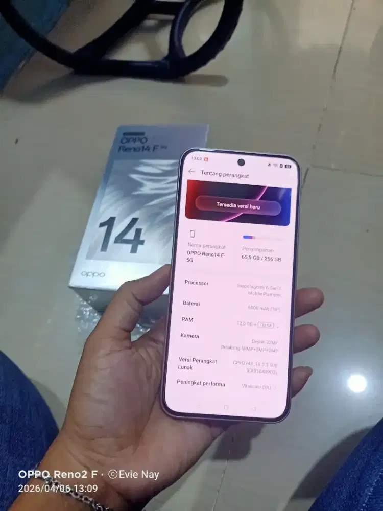 Oppo Reno 14f 12/256 5G fullset