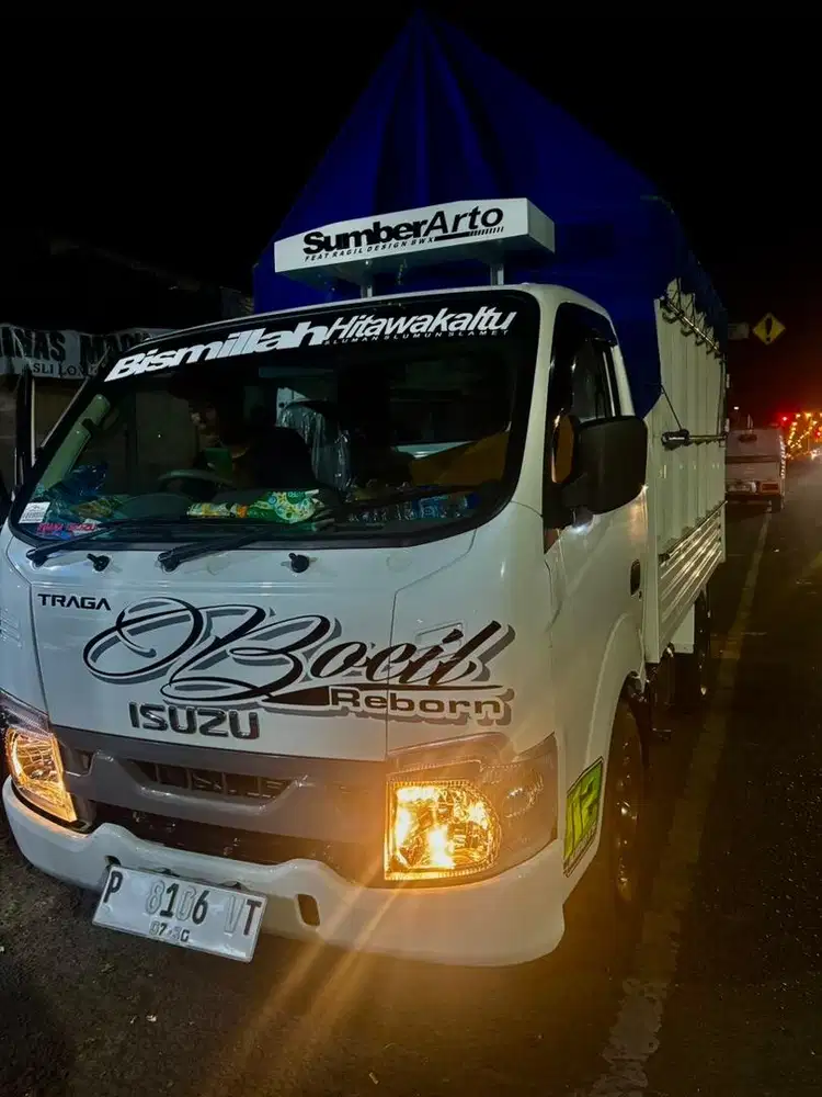 Isuzu traga modif bak