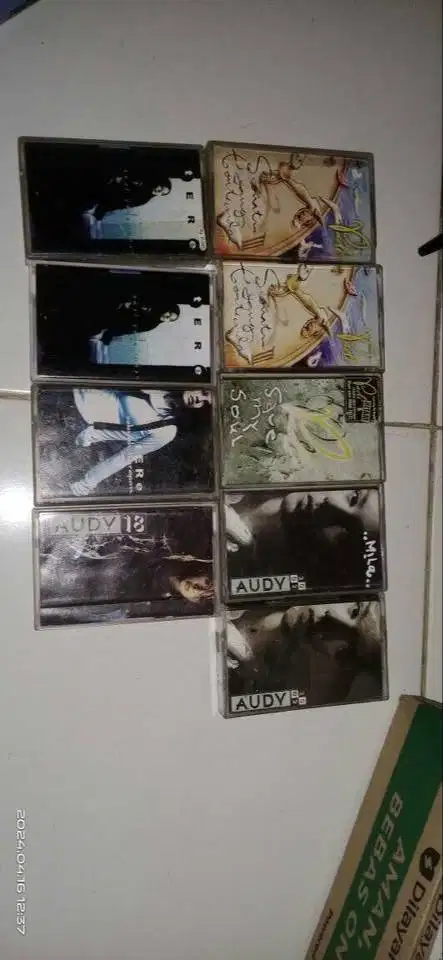 kaset pita ori_bekas