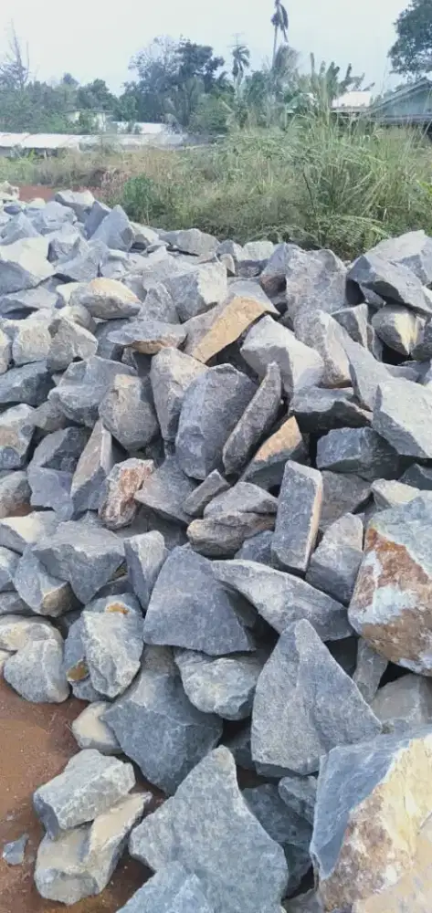 Abu batu pasir pasang limestone batu belah sirdam makadam