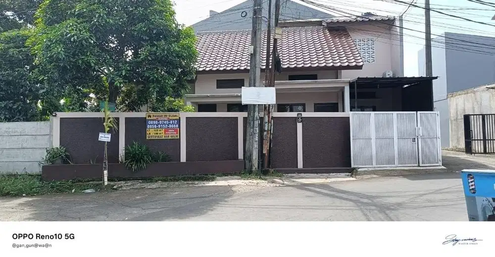 For Sale Rumah di Cluster Pondok Serua Asri