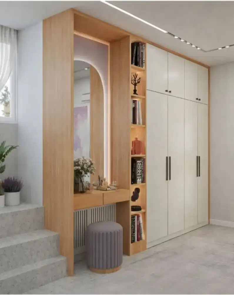 Lemari Baju Meja Rias HPL