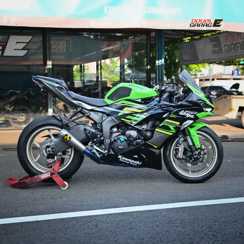 KAWASAKI ZX636 HIJAU 2019 FULL SPEK 
‎