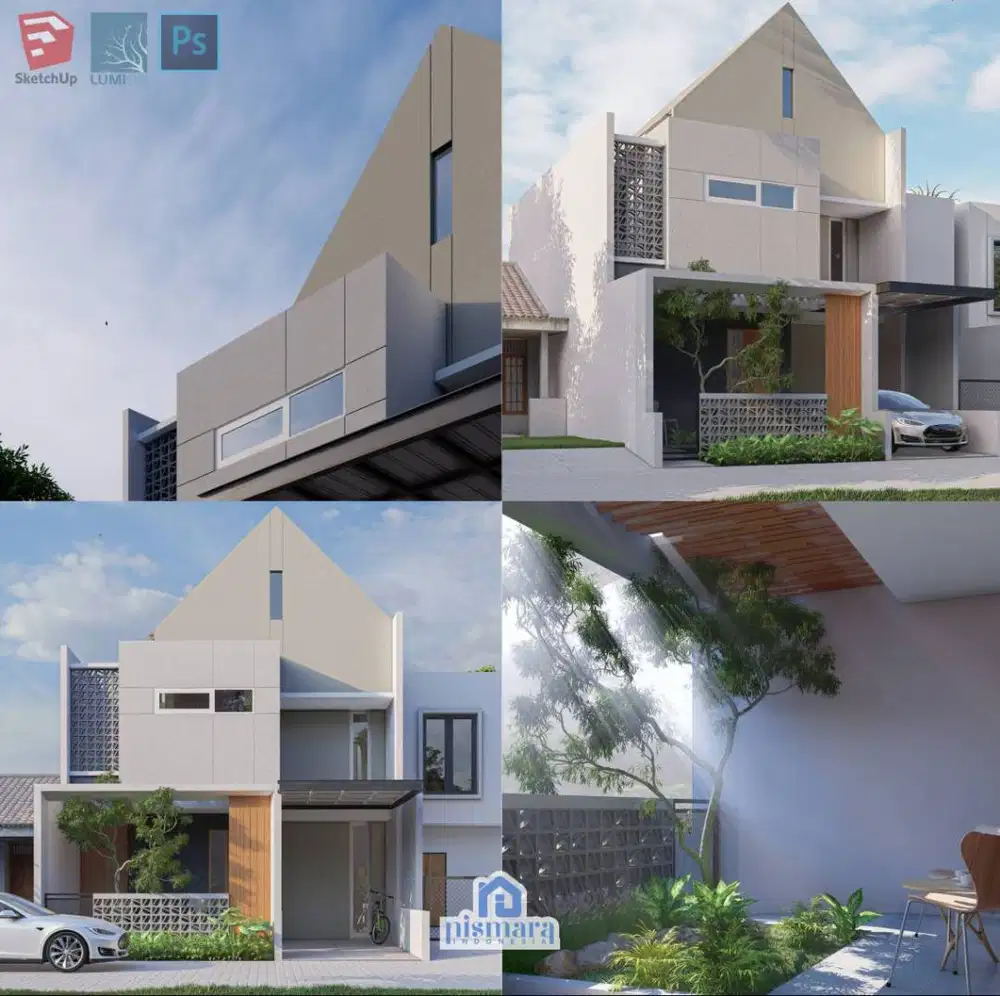 Jasa Desain Rumah, Jasa Arsitek, Perumahan cluster, interior