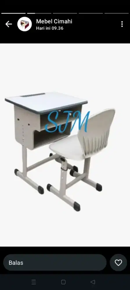 Meja Siswa Sekolah
