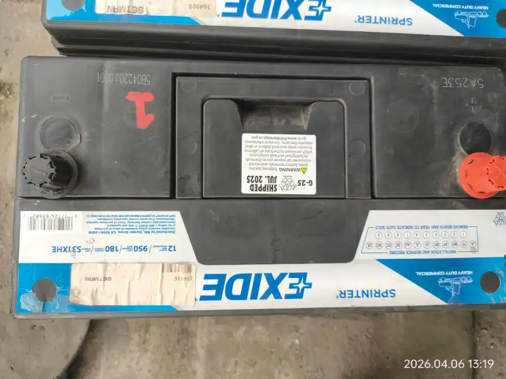 Accu EXIDE Sprinter