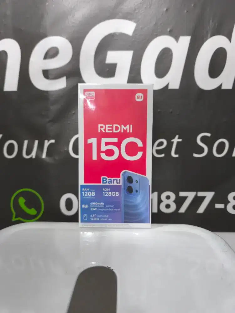 Redmi 15c 6/128 new segel