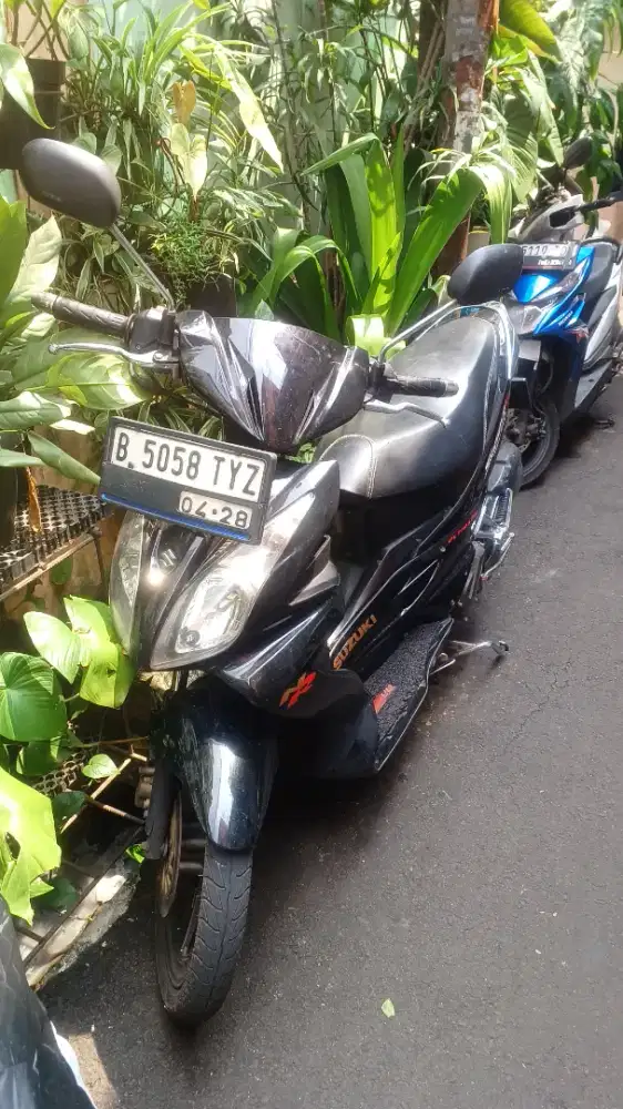 Jual suzuki skywave 125 th 2007 surat2 lengkap