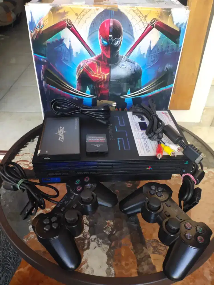 PS 2 FAT Sony seri 3 HDD 250 GB