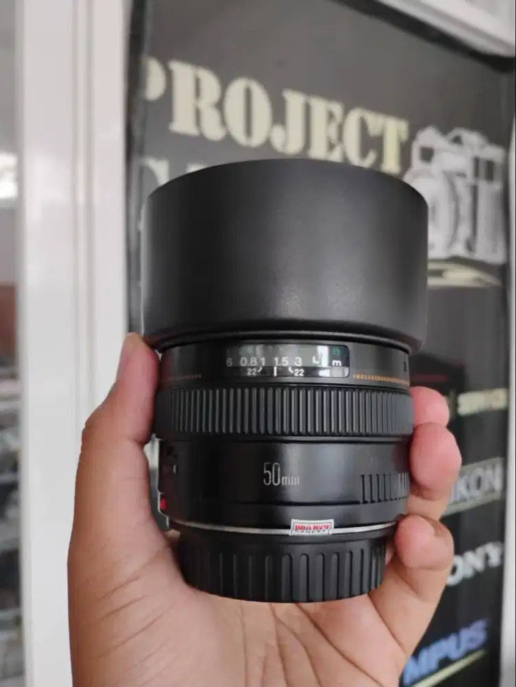 Canon EF 50mm F1.4 USM Optik Bersih Hasil Tajam