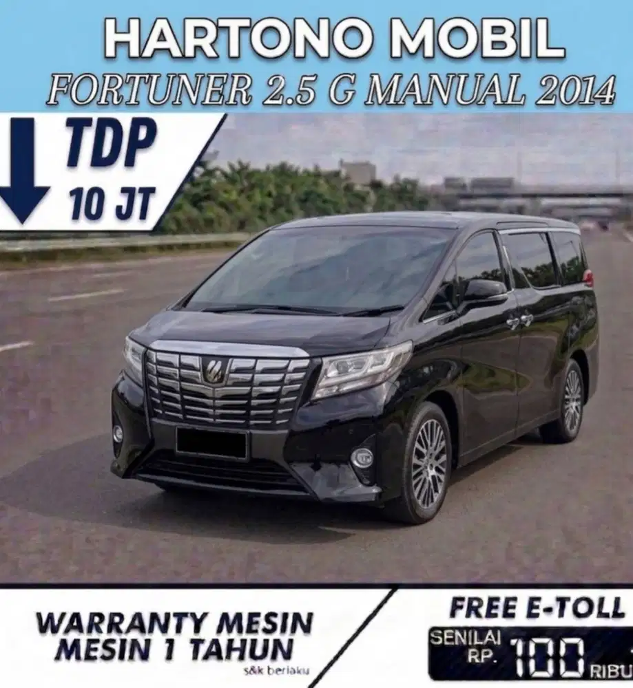 ALPHARD S 2.4 AT 2014