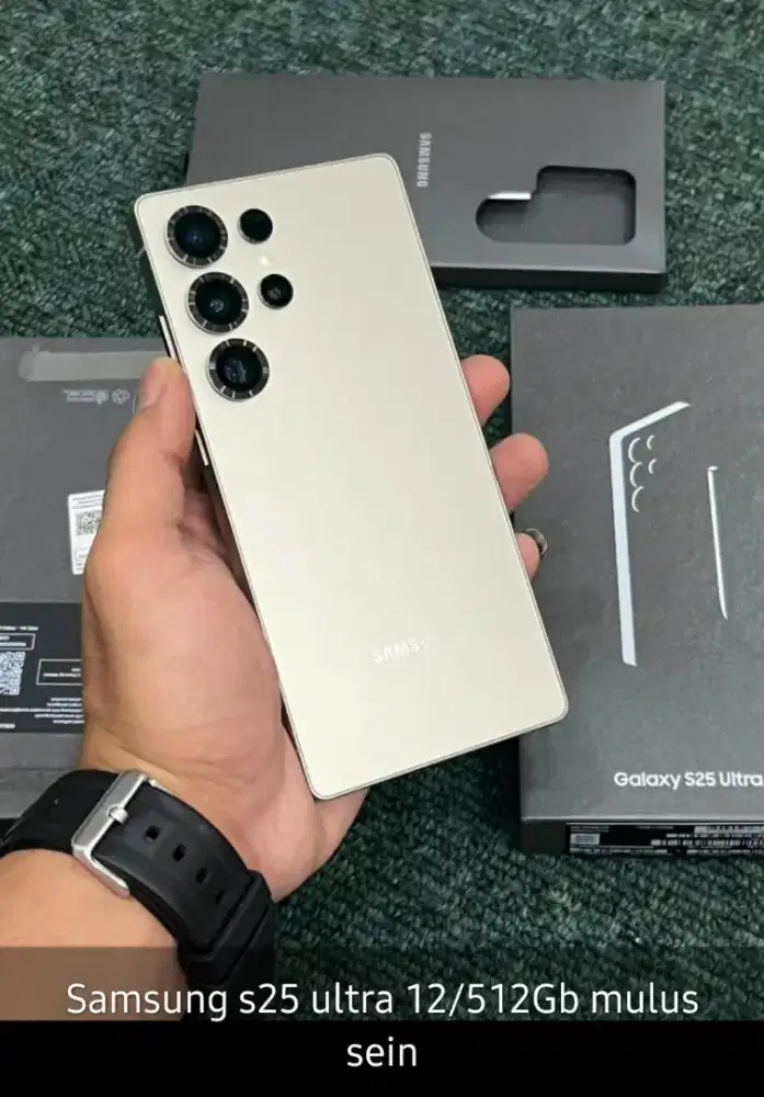 Samsung S25 Ultra 12/512GB Sein resmi
