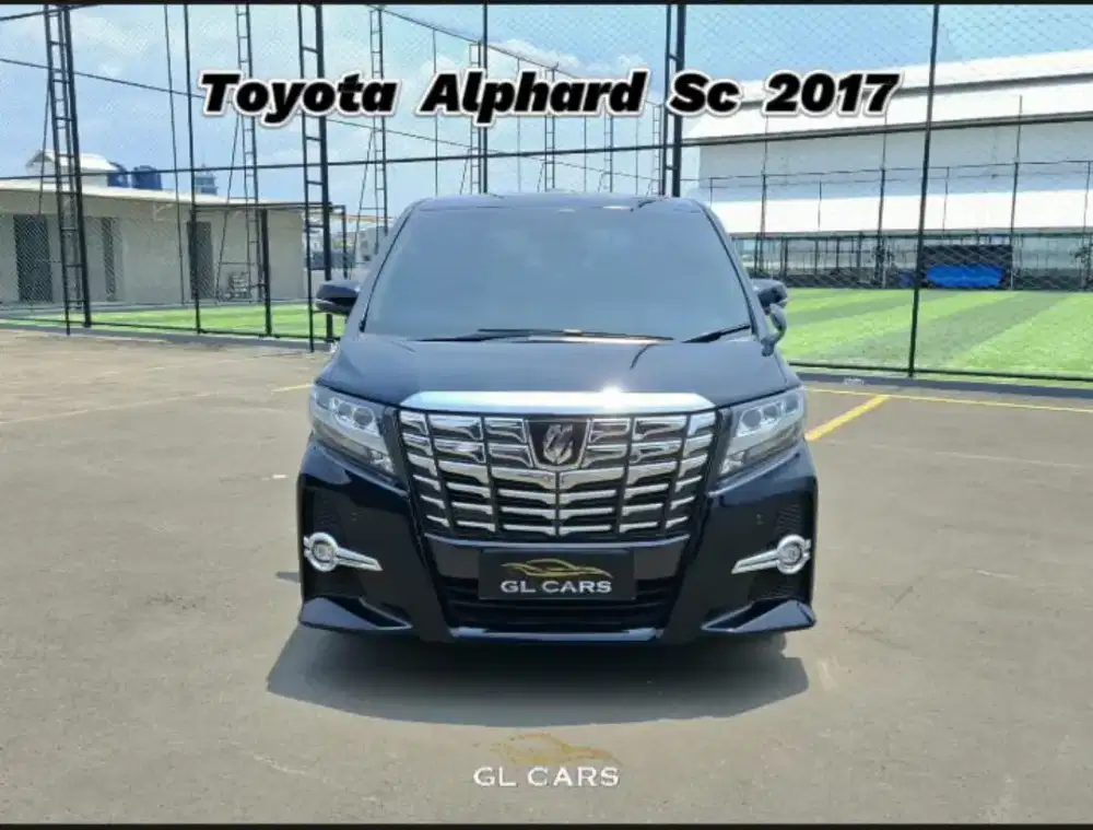 Alphard Sc 2017 Cash Hitam Toyota 2.5 Cbu Japan