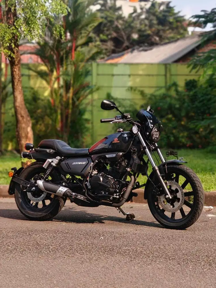 BENELLI MOTOBI 200 EVO BLACK 2025 KM 10 PERAK PAJAK ON SUPER GRESS