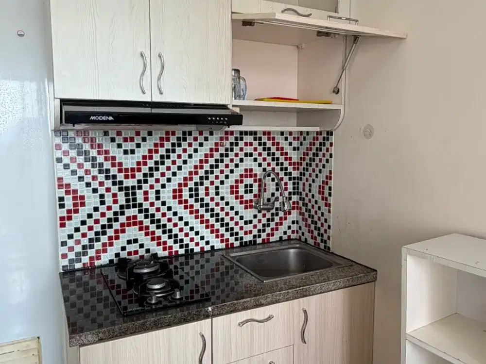 APARTEMEN SCARLET 2BR FURNISHED HOOK AKSES MALL MUDAH VIEW KOLAM NYAMAN UNTUK TINGGAL