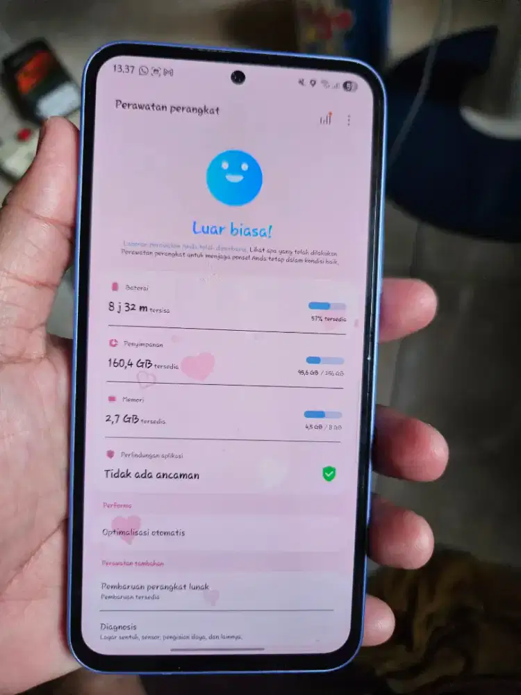 Jual HP Samsung A54 5G 8/256 like new