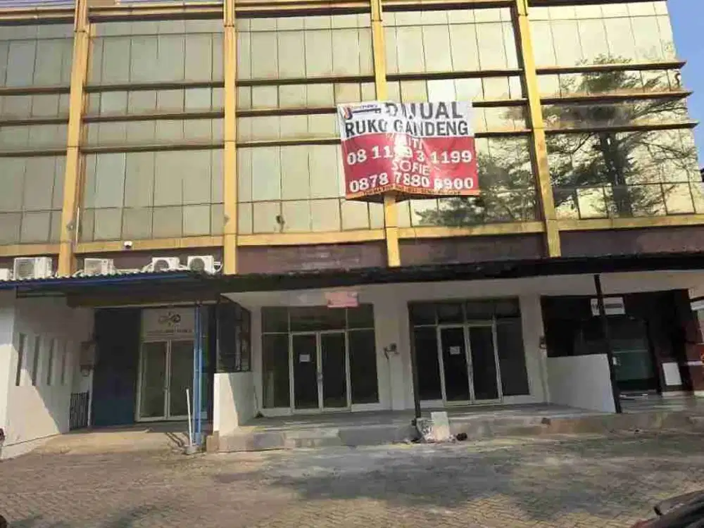 Disewakan Ruko Gandeng 2 di City Resort Malibu uk 9x15 harga 300 juta