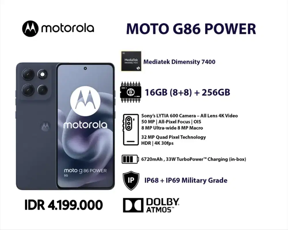 Motorola g 86 power 5g