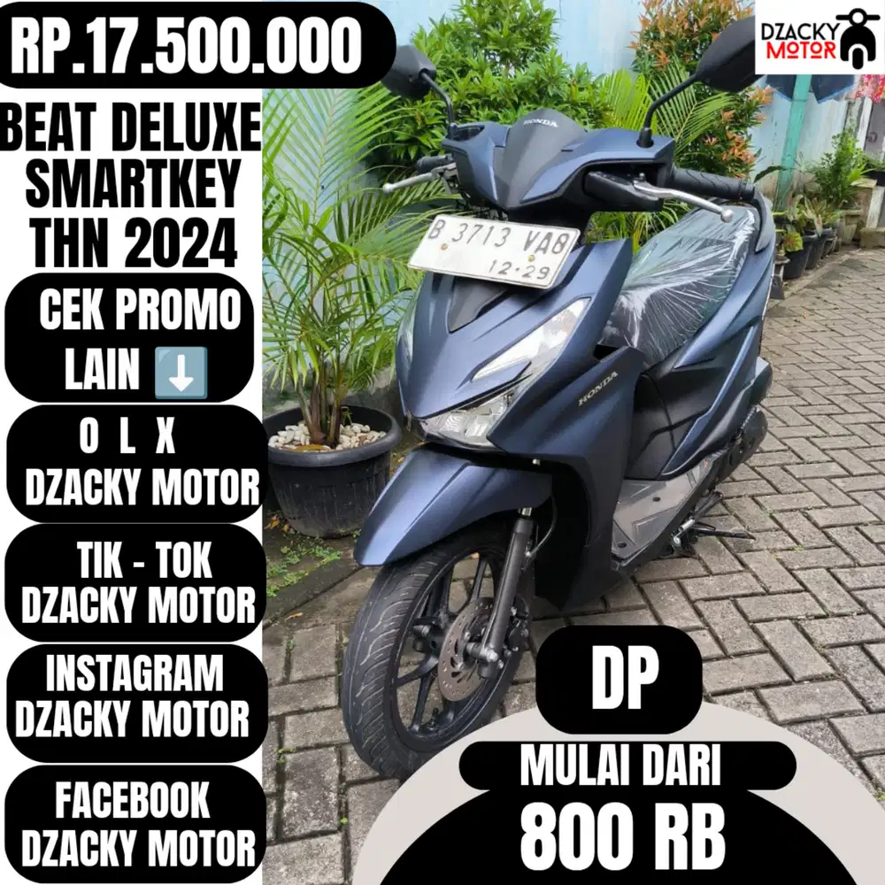 BEAT DELUXE SMARTKEY 2024 SECOND LIKE NEW