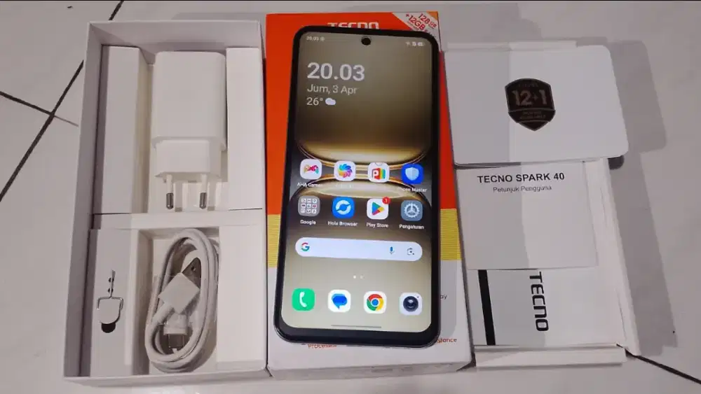Tecno Spark 40 Nfc ram 12/128gb