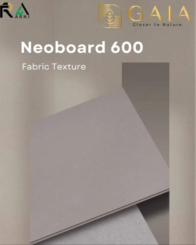 Neoboard 600 Fabric Texture 8x600x2900 mm – Wall Panel Dinding Modern