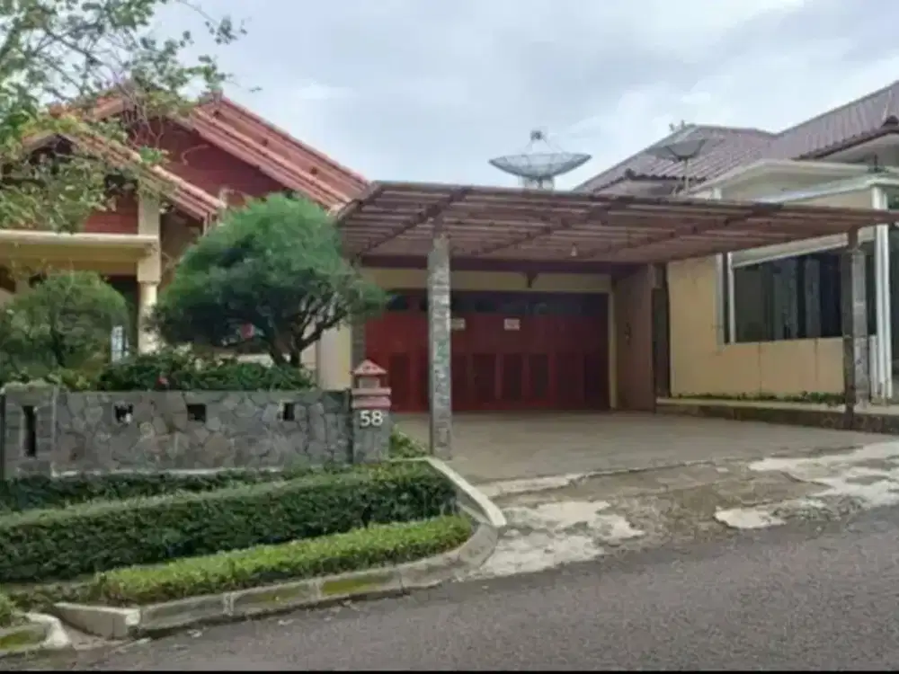Rumah Luas Nyaman Furnihs di Dago Resort