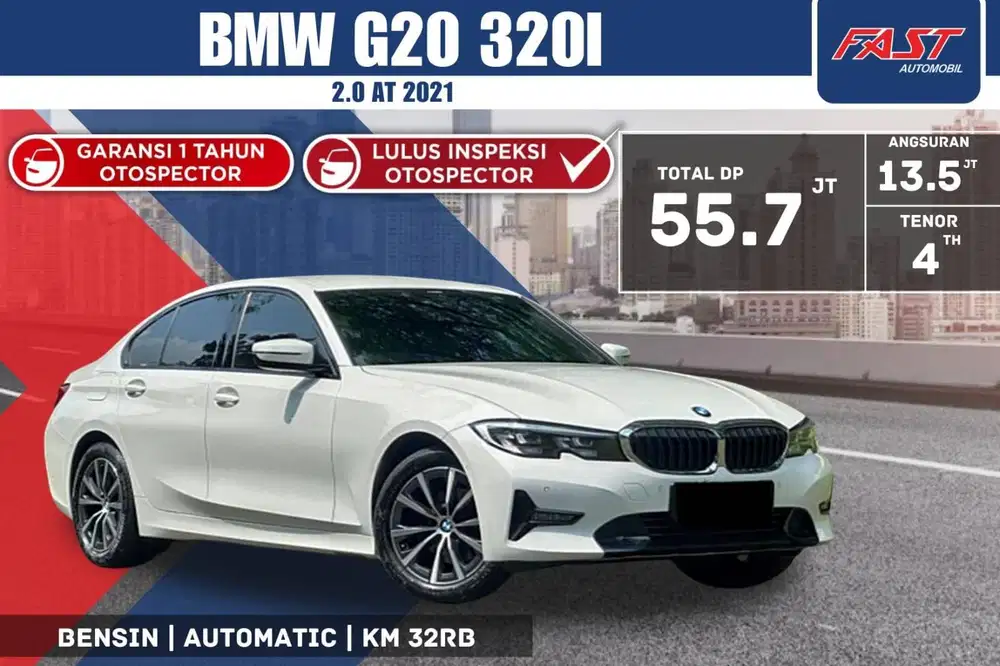 BMW G20 320i DYNAMIC 2.0 AT 2021 LOW KM.32RB & PAJAK PANJANG
