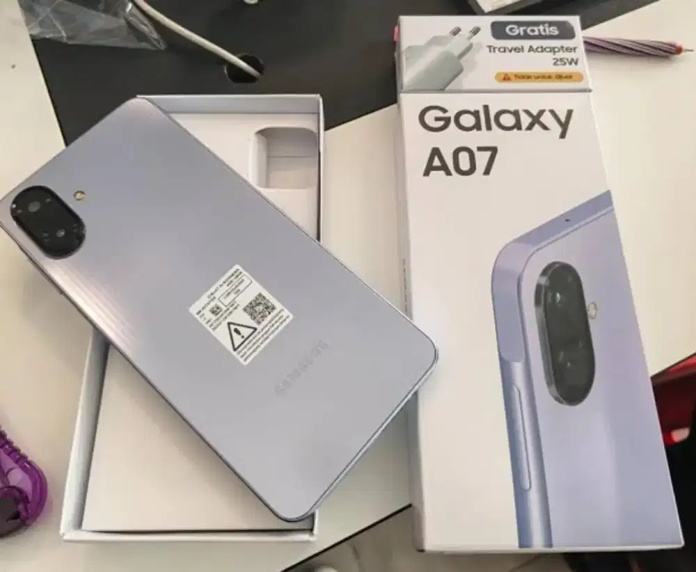 SAMSUNG A07 VIOLET 4+4/128