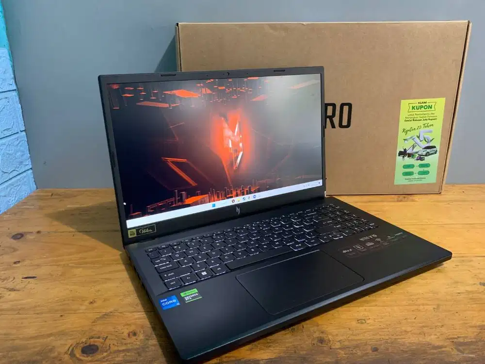 Acer Nitro V15 i5 Gen 13 | RTX 2050 • 144Hz | Garansi Panjang 2027