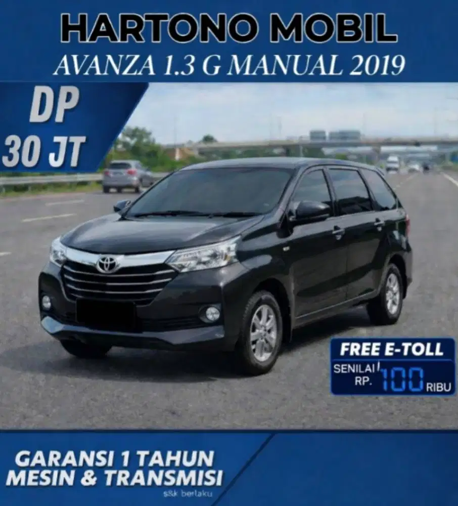 AVANZA 1.3 G MANUAL 2019