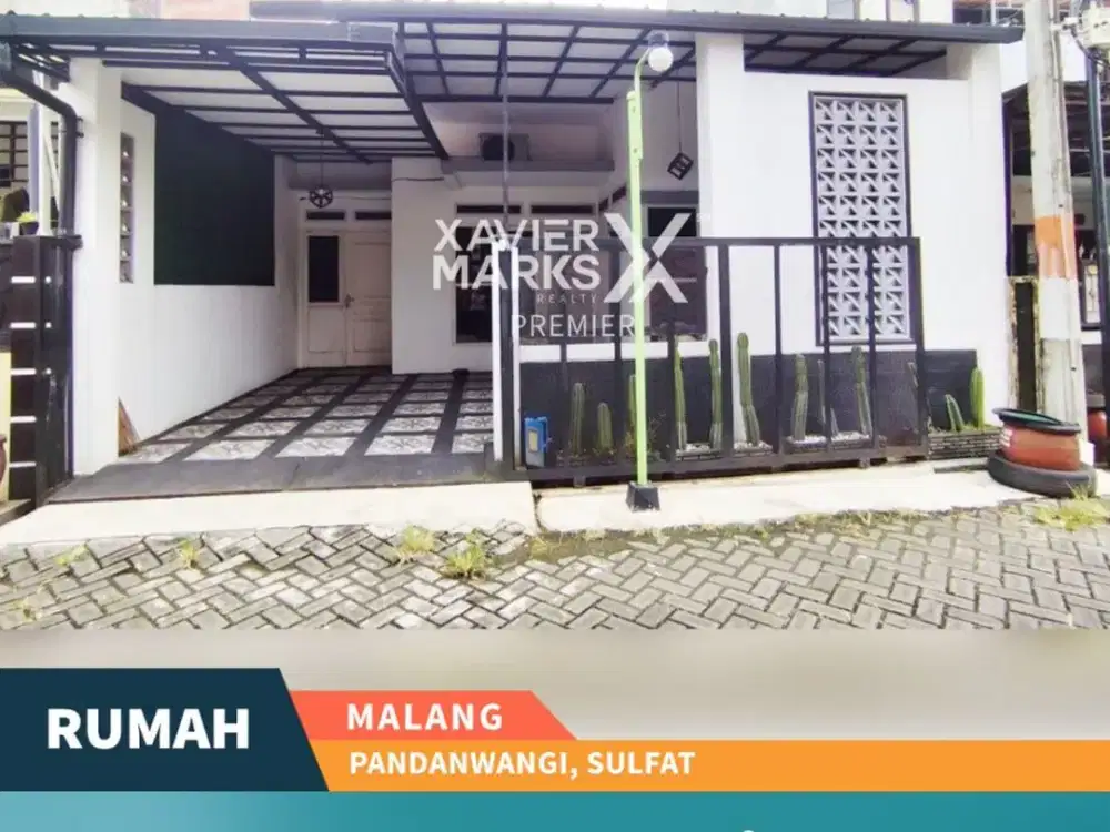 Dijual Rumah SHM Minimalis di Pandanwangi Sulfat Malang