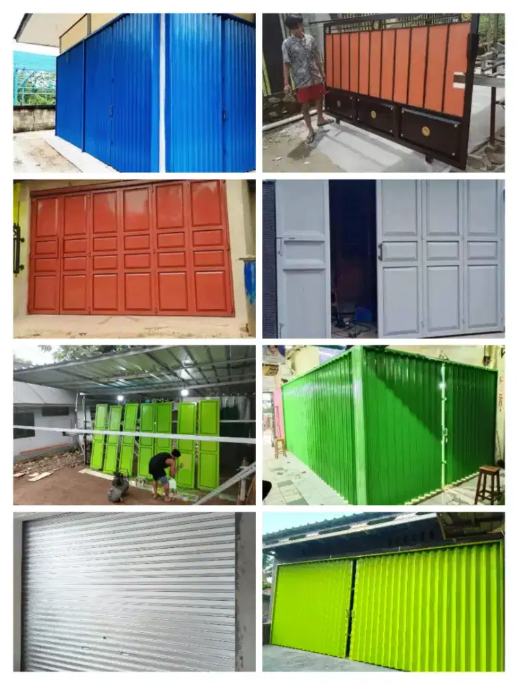 Folding gate dan rolling door harmonika