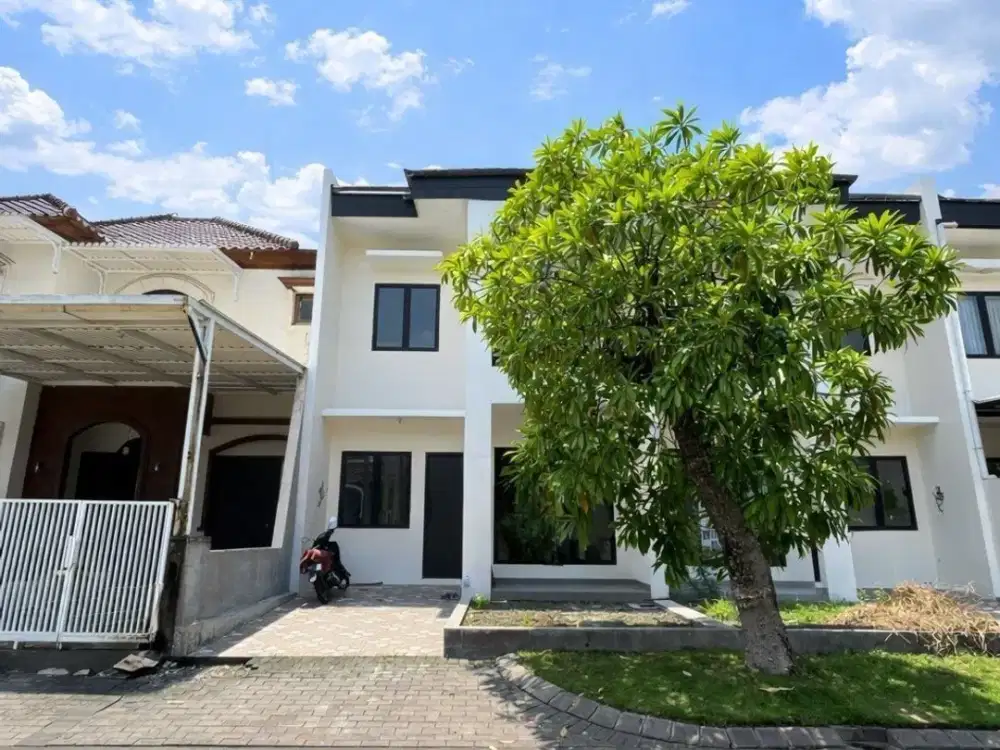 Rumah Wisata Bukit Mas, Cluster Madrid NEW, MINIMALIS, ROW JALAN 3 MOBIL
