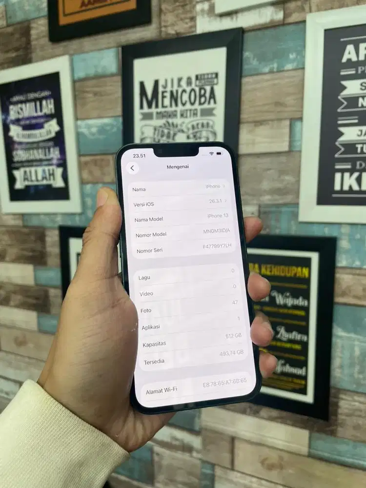 iphone 13 512gb green second ibox istimewa